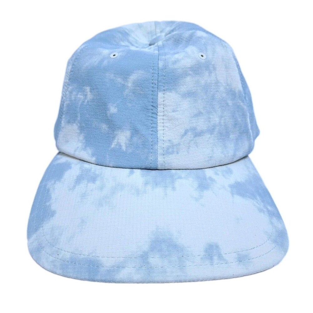 Lululemon Days Shade Ball Cap White Blue Sky Camo Tie Dye Hat Adjustable Run Gym